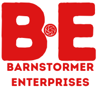 Barnstormer Enterprises Logo in Red